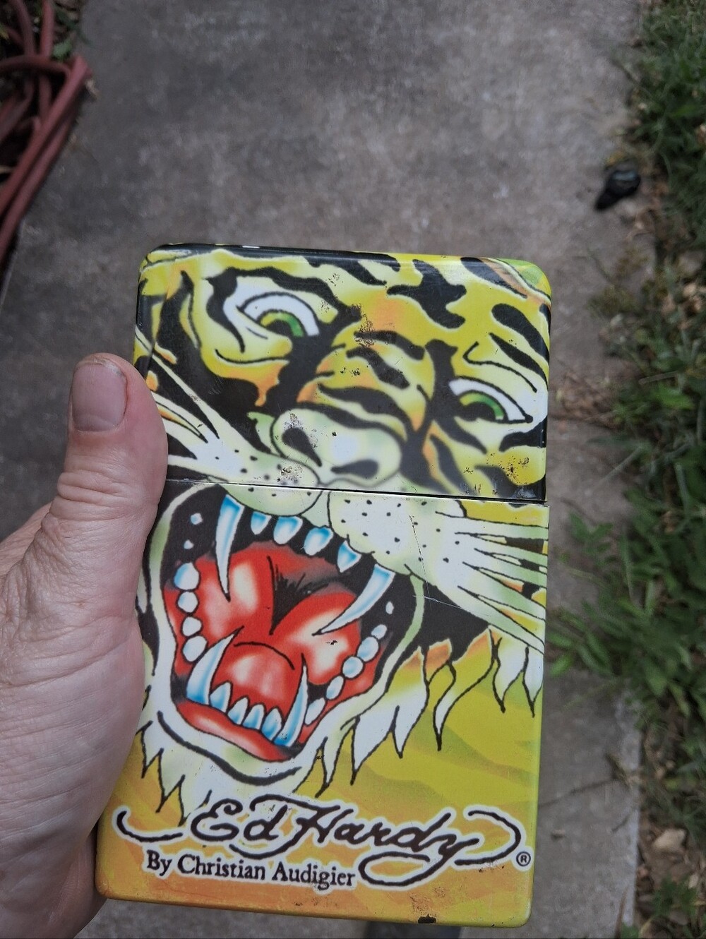 Christian Audigier Yellow Tiger Pop Art Print